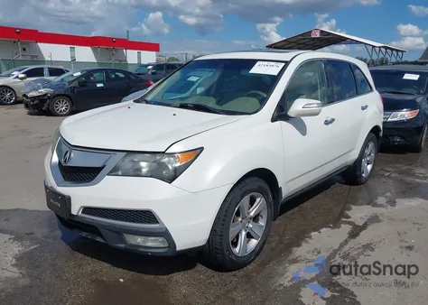 2012 Acura Mdx Technology Package from USA, damaged, VIN 2HNYD2H3XCH547871